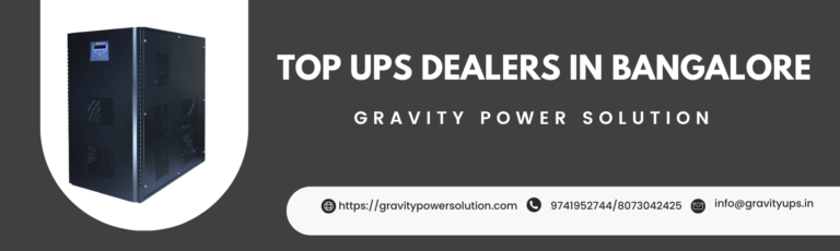 Top UPS Dealers in Bangalore