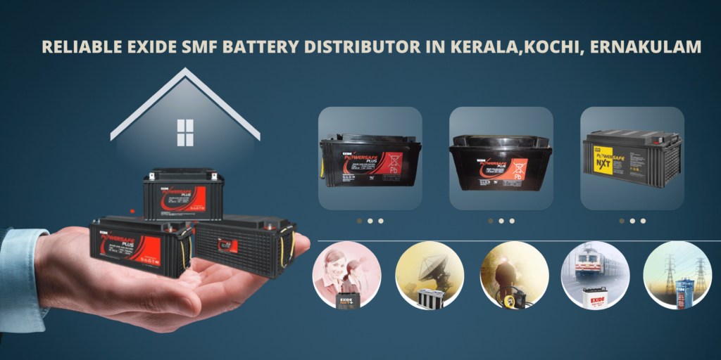 Reliable Exide SMF Battery Distributor in Kerala,Kochi, Ernakulam