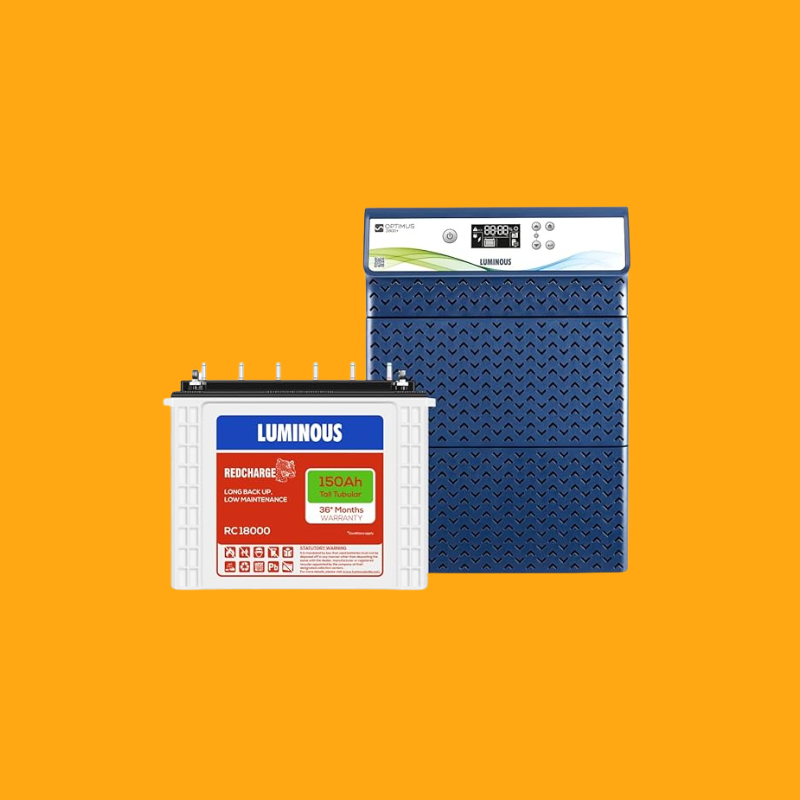 Luminous HKVA Inverter Optimus 4500+ Combo